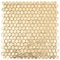 Apollo Tile Sun Reflection 10.34 sq.ft 12.2 in. x12.2 in. Penny Round Glass Mosaic Tile, 10PK APLAPN9905EC04 - alternate 1